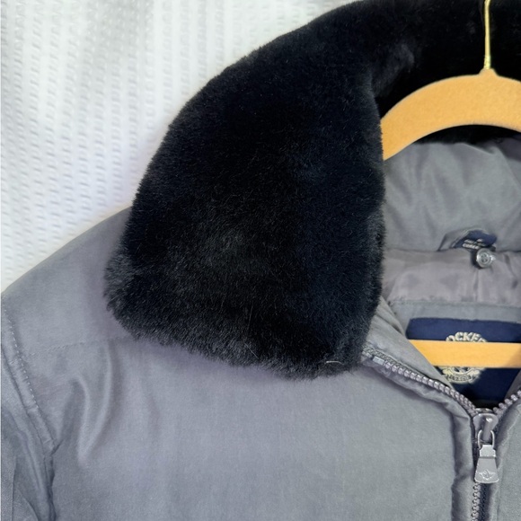 Vintage Dockers LS&Co Puffer Jacket Made in Korea Duck Down Premium Quality S - Picture 9 of 10